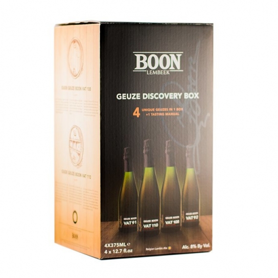 Boon GV Oude Geuze VAT Discovery 4pack 4x0,375 L